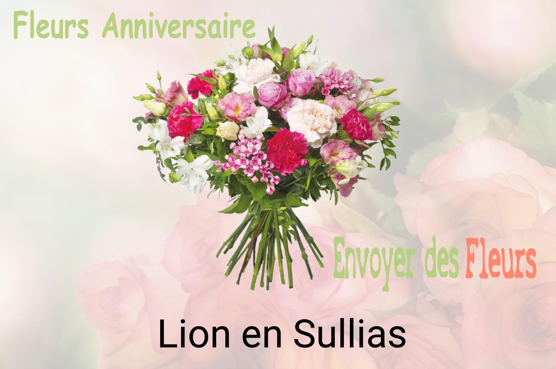 Bouquet de fleurs d’anniversaire livré à Lion-en-Sullias
